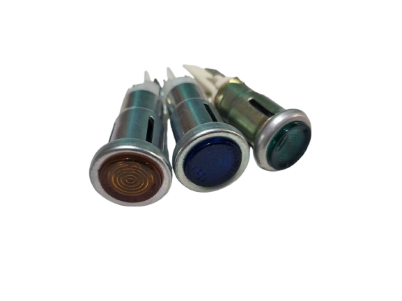 Indicador de tablero de color verde ,anaranjado  y azul (precio unitario) SIDENA