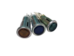 Indicador de tablero de color verde ,anaranjado  y azul (precio unitario) SIDENA